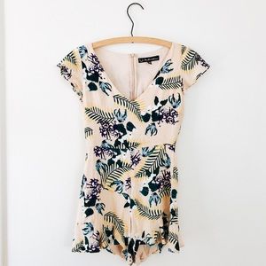 For Love & Lemons x Urban Outfitters Floral Romper